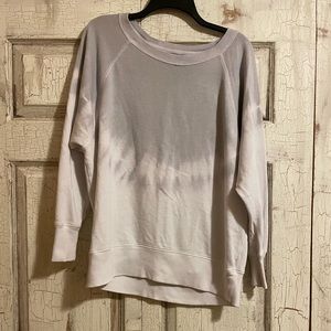 Oversized sweatshirt tie dyed